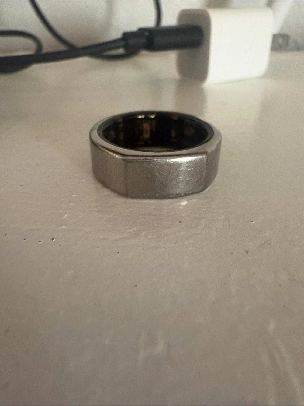 Oura Ring Gen 3 Heritage – Silver Finish - Size 8